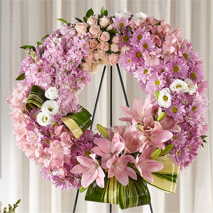 Gift of Warmth Wreath –  Flowers By Vee, Tracy CA