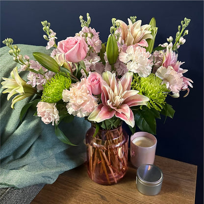 Pretty in Pink Bouquet –  Flowers By Vee, Tracy CA