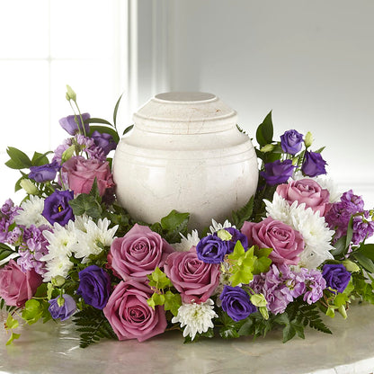 Blooming Sympathy Cremation Adornment –  Flowers By Vee, Tracy CA