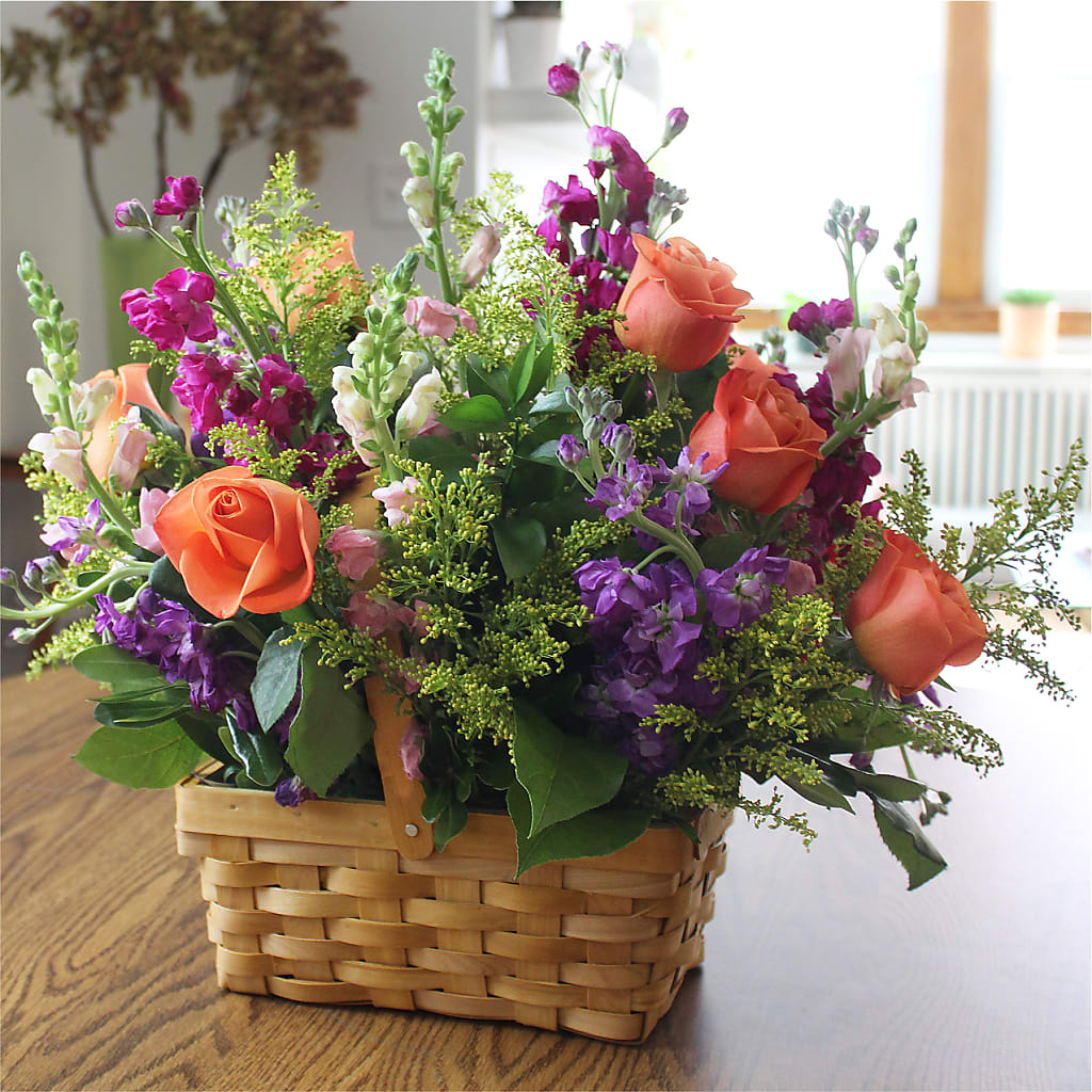 Garden of Life Basket –  Flowers By Vee, Tracy CA