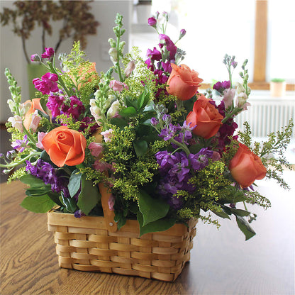 Garden of Life Basket –  Flowers By Vee, Tracy CA