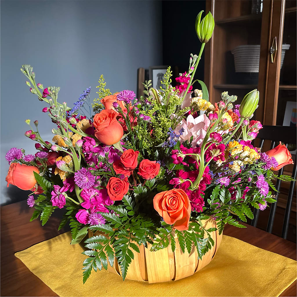 Garden of Life Basket –  Flowers By Vee, Tracy CA