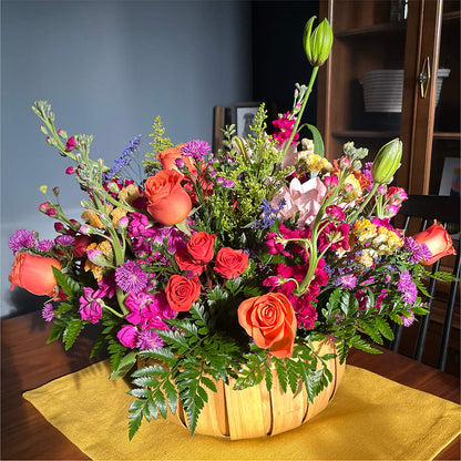 Garden of Life Basket –  Flowers By Vee, Tracy CA