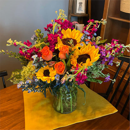 Rays of Life Bouquet –  Flowers By Vee, Tracy CA