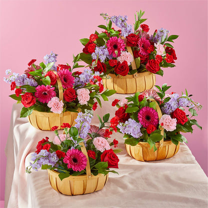 Pink Picnic Basket –  Flowers By Vee, Tracy CA