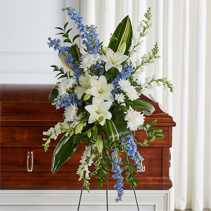 Eternal Impressions Standing Spray –  Flowers By Vee, Tracy CA