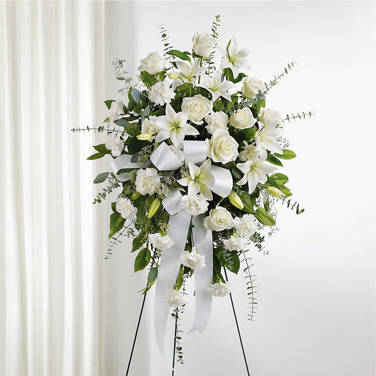 With Care Standing Spray –  Flowers By Vee, Tracy CA