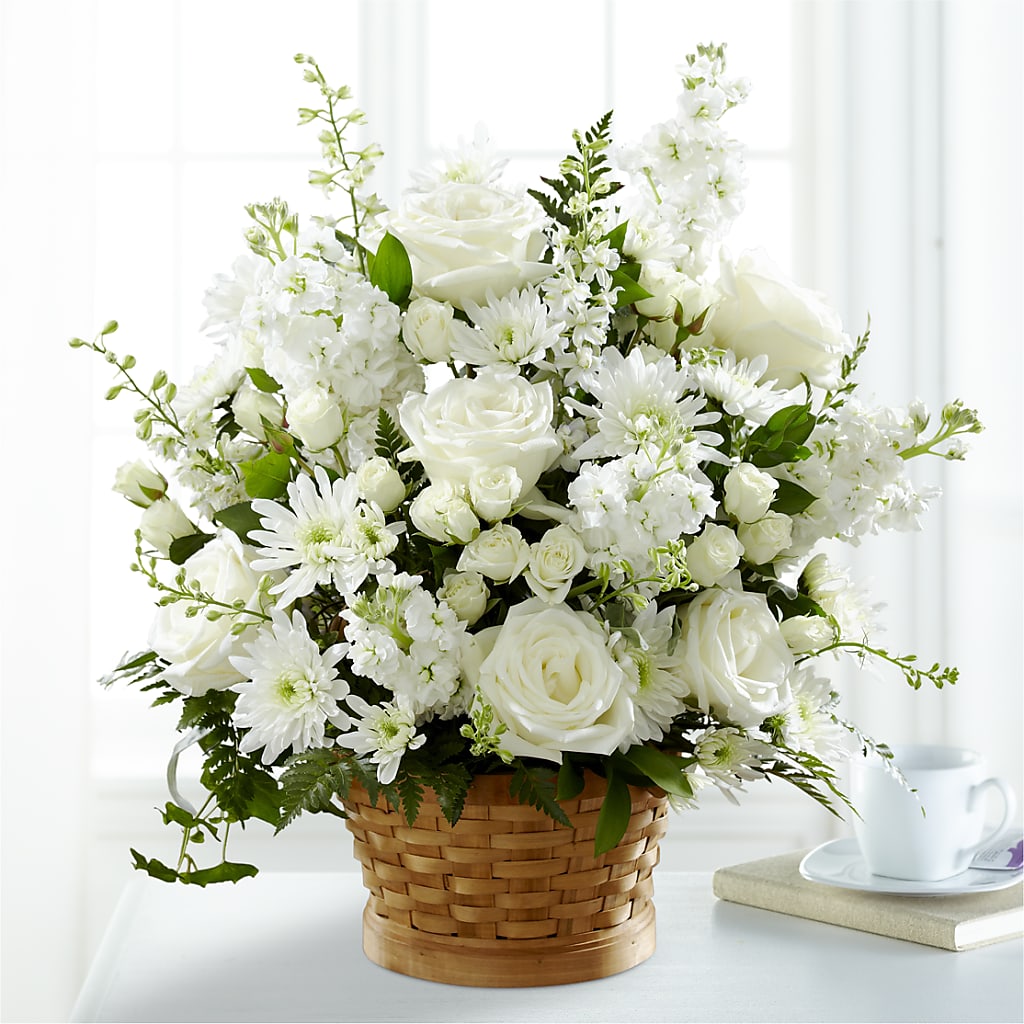 Heartfelt Condolences Arrangement –  Flowers By Vee, Tracy CA