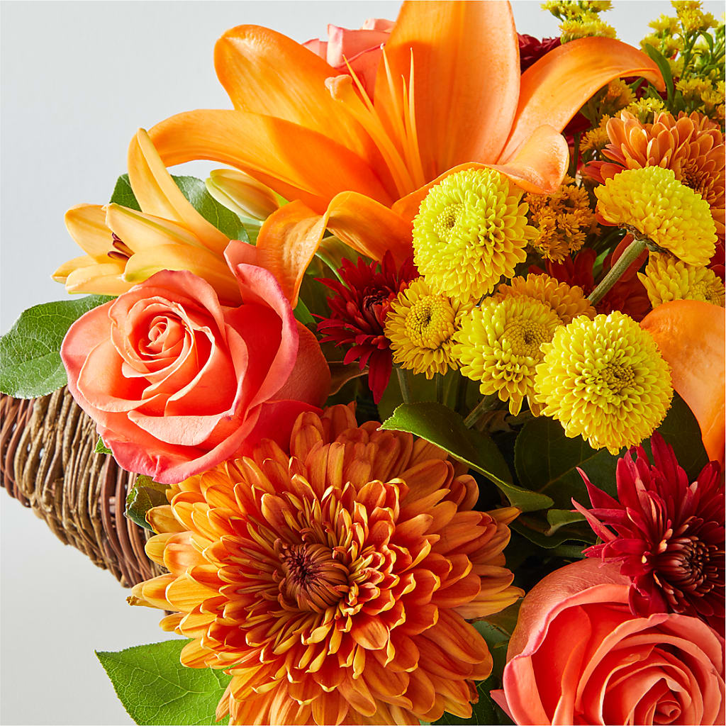 Bouquet of Blessings Cornucopia –  Flowers By Vee, Tracy CA