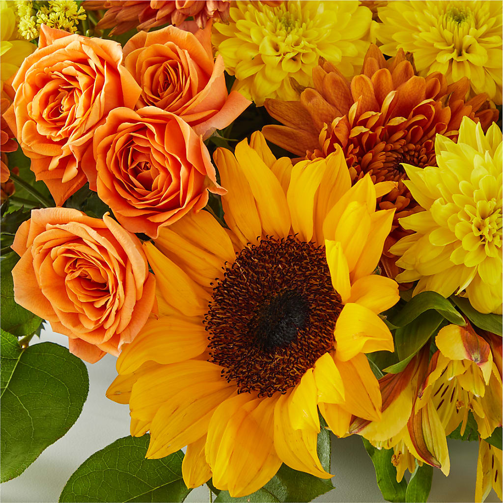 Autumn Harmony Centerpiece –  Flowers By Vee, Tracy CA