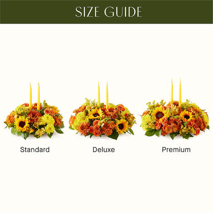 Autumn Harmony Centerpiece –  Flowers By Vee, Tracy CA