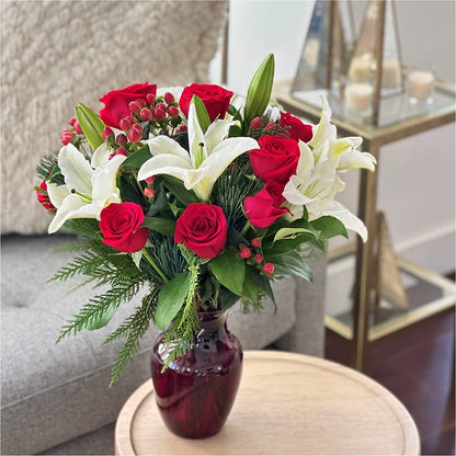Evergreen Delight Bouquet –  Flowers By Vee, Tracy CA