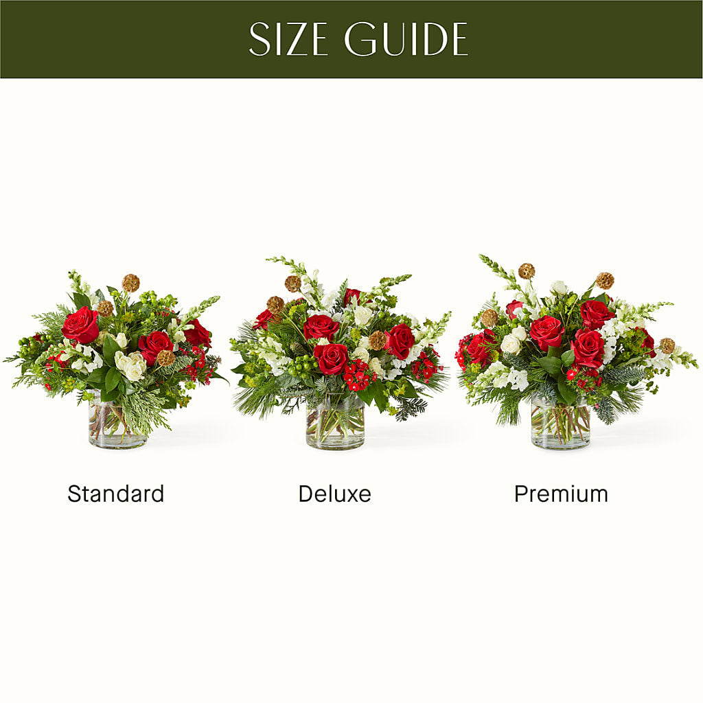Deck the Halls Bouquet –  Flowers By Vee, Tracy CA