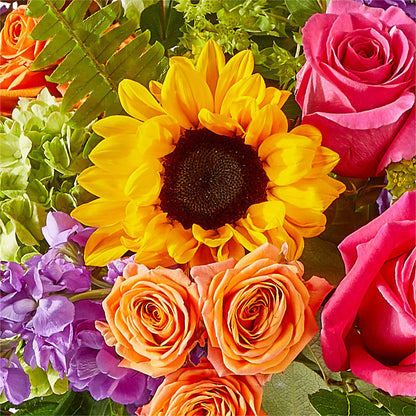 Vibrant Greetings Bouquet –  Flowers By Vee, Tracy CA