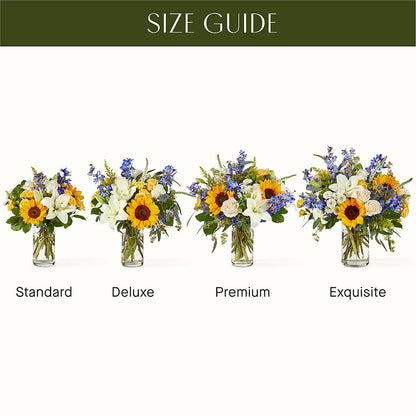 Wonderfully Sunny Bouquet –  Flowers By Vee, Tracy CA