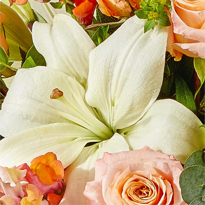 Grapefruit Splash Bouquet –  Flowers By Vee, Tracy CA