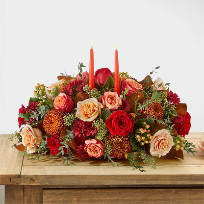 Gather Near Centerpiece –  Flowers By Vee, Tracy CA
