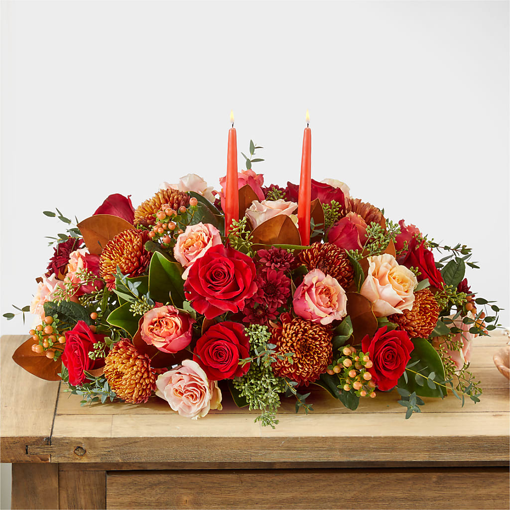 Gather Near Centerpiece –  Flowers By Vee, Tracy CA
