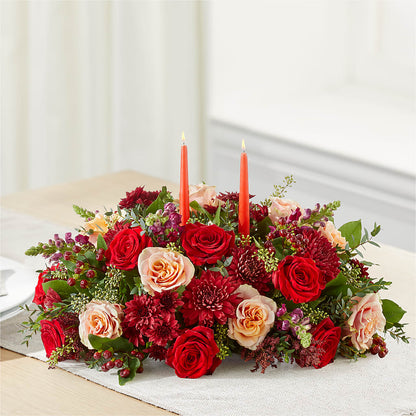 Most Thankful Centerpiece –  Flowers By Vee, Tracy CA