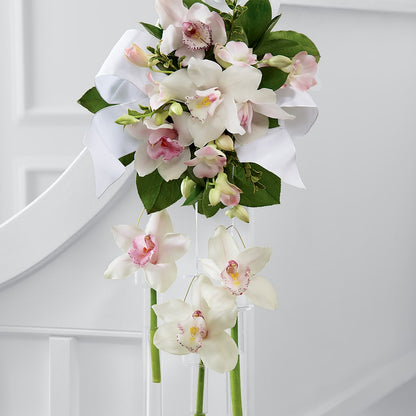 Perfect Entrance Pew Arrangement –  Flowers By Vee, Tracy CA