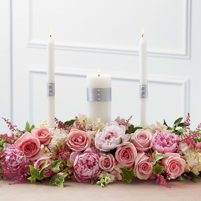 Worldwide Romance Unity Candle Arrangement –  Flowers By Vee, Tracy CA