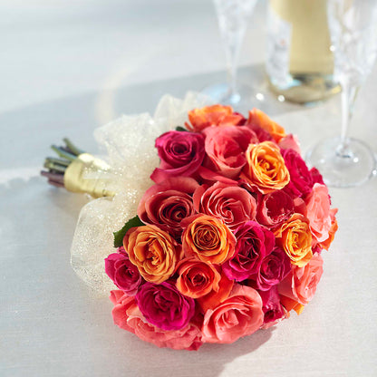 Sweet Roses Bouquet –  Flowers By Vee, Tracy CA