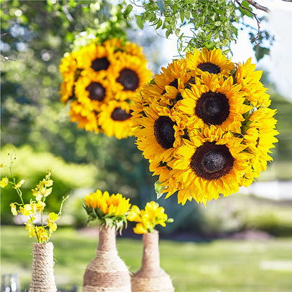 Sublime Garden Hanging Arrangement –  Flowers By Vee, Tracy CA