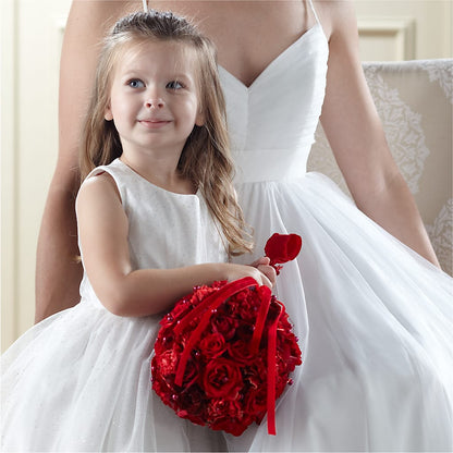 Pure at Heart Flower Girl Arrangement –  Flowers By Vee, Tracy CA