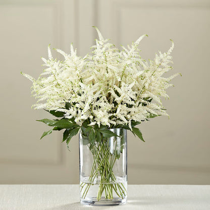 White Astilbe Bouquet –  Flowers By Vee, Tracy CA