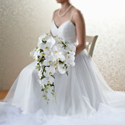 Classic White Bouquet –  Flowers By Vee, Tracy CA