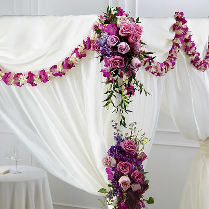 Color & Light Chuppah Decor –  Flowers By Vee, Tracy CA